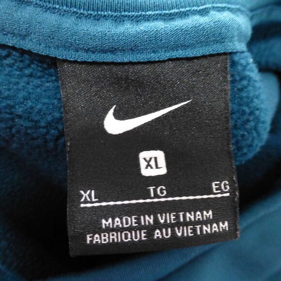 Nike Blue and Black Women's Hoodie - Picture 5 of 10